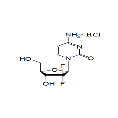 4-एमिनो-1- [3,3-difluoro-4-hydroxy-5-(hydroxymethyl) tetrahydrofuran-2-yl]-1h-pyrimidin-2-one हाइड्रोक्लोराइड