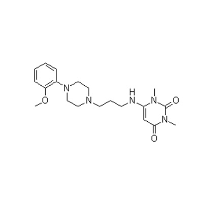 6-[[3-[4-(2-methoxyphenyl)-1-piperazinyl]propyl]amino]-1,3-dimethyl-2,4(1H,3H)-pyrimidinedione हाइड्रोक्लोराइड